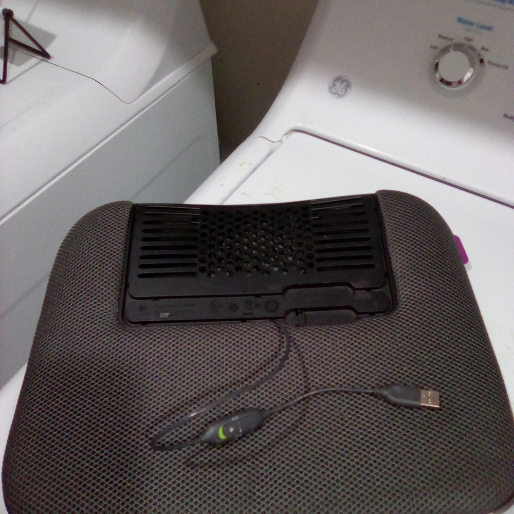 Logitech Black Laptop Cooling Pad